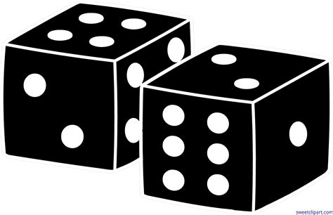 black dice clipart|86 dice free clipart .